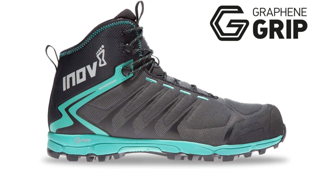 Inov-8 Roclite G 370 Womens Hiking Boots Black/Turquoise Australia (KGPWUV312)